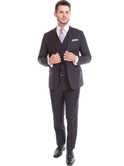 David Major Dark Grey Suit