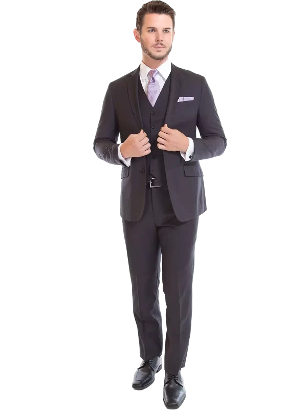 David Major Dark Grey Suit
