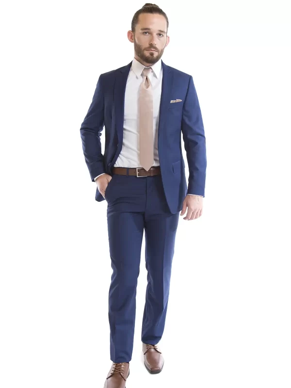 David Major French Blue Suit - Image 2