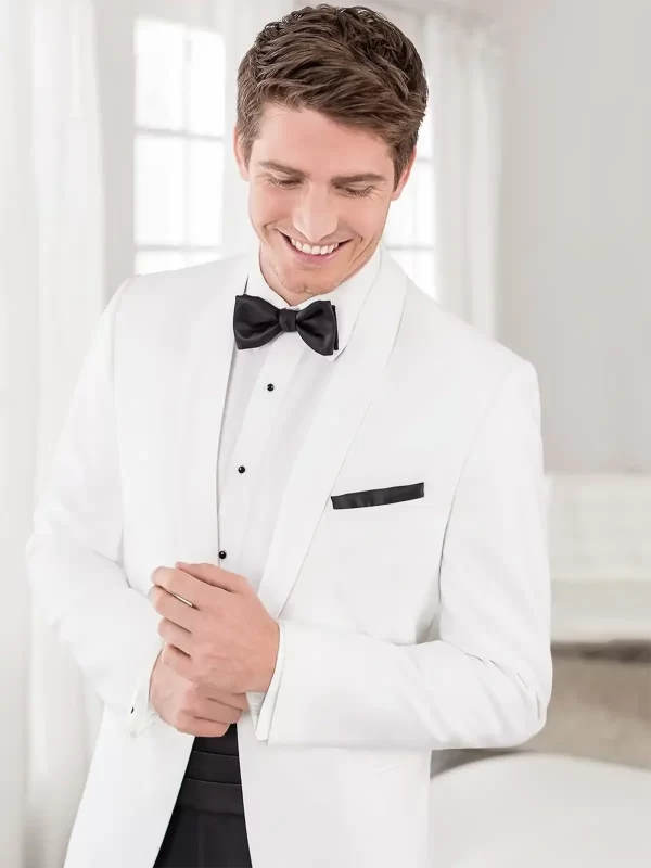 White Dinner Jacket - Image 2
