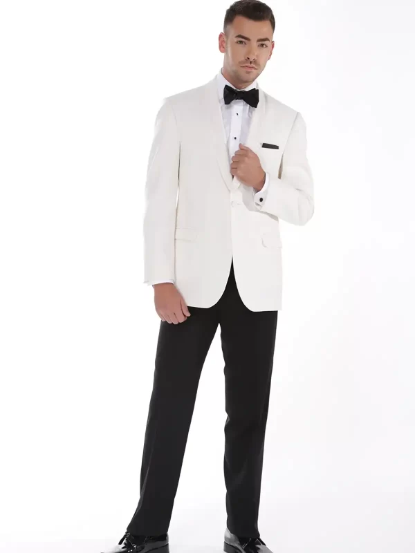 Ivory Dinner Jacket - Image 3