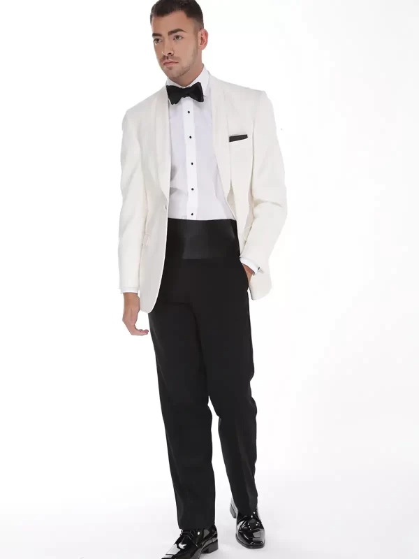 Ivory Dinner Jacket - Image 2